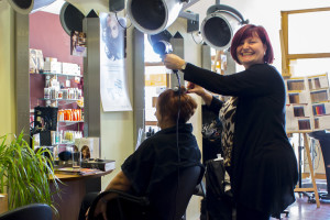 Friseur Hair-Force im Haus